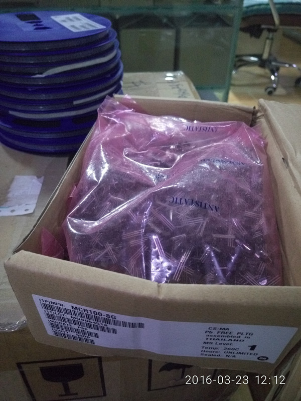 0N/安森美可控硅MCR100-8G TO-92 0.8A600V