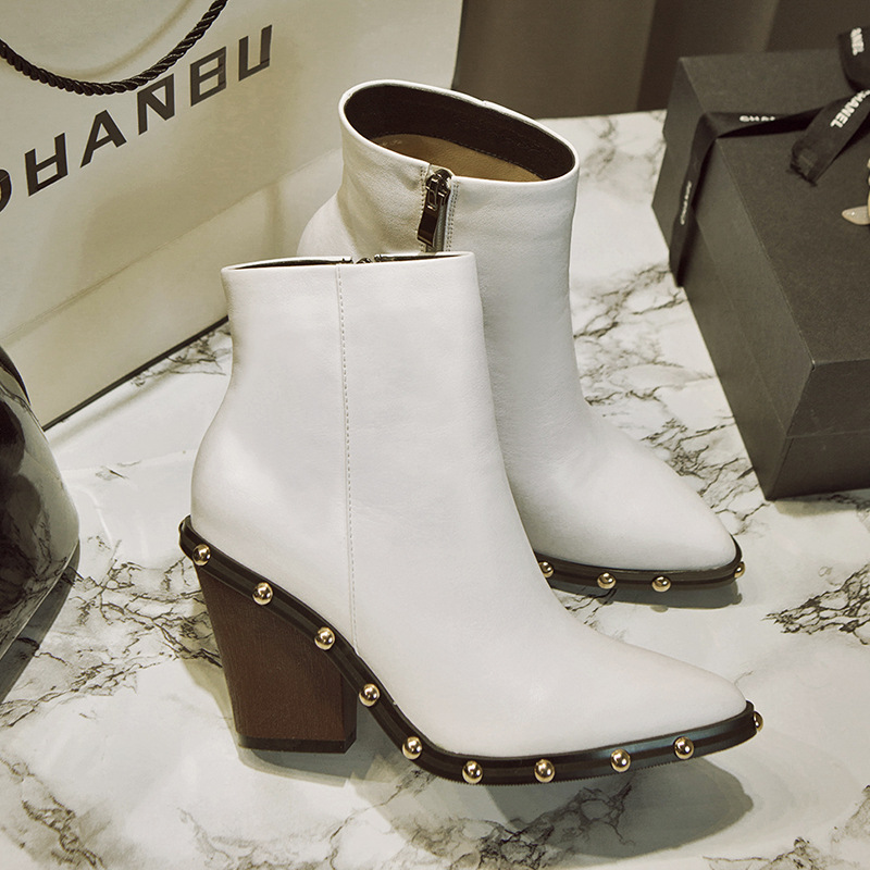 Bottes femme en En cuir - Ref 3354709 Image 5