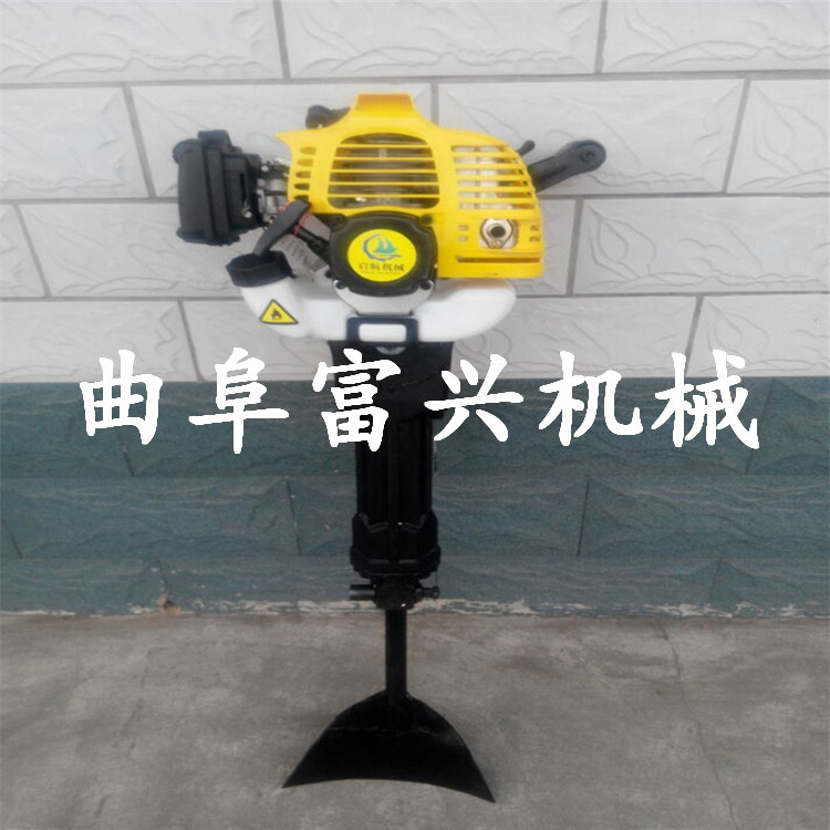 手持式汽油移栽机 手提式苗木断根机