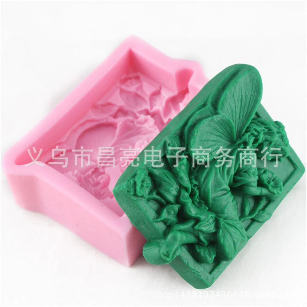 Аcrylic decorations, silicone fondant, soap mold, handmade