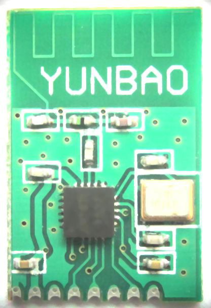 YB24 2.4G无线模块 CC2500 nrf2401 BK2423 XN297L NRF24L01+