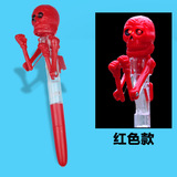 Светящиеся реквизиты Новая творческая канцелярская деятельность Небольшие реквизиты, тыквенные светящиеся бомбы прыгающие ручки, круглая ручка из бусинки