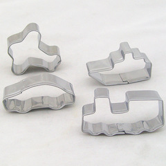 餅乾模具 創意DIY模具 創意水果蔬菜切 交通工具造型汽車火車輪船