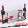 Wholesale fashion red wine rack Creative modern four cups of red wine stainless steel and red wine rack