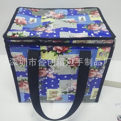 Manufactor Produce weave Ice bag Ice pack Picnic bag Bento bag Lunch bag Insulation package