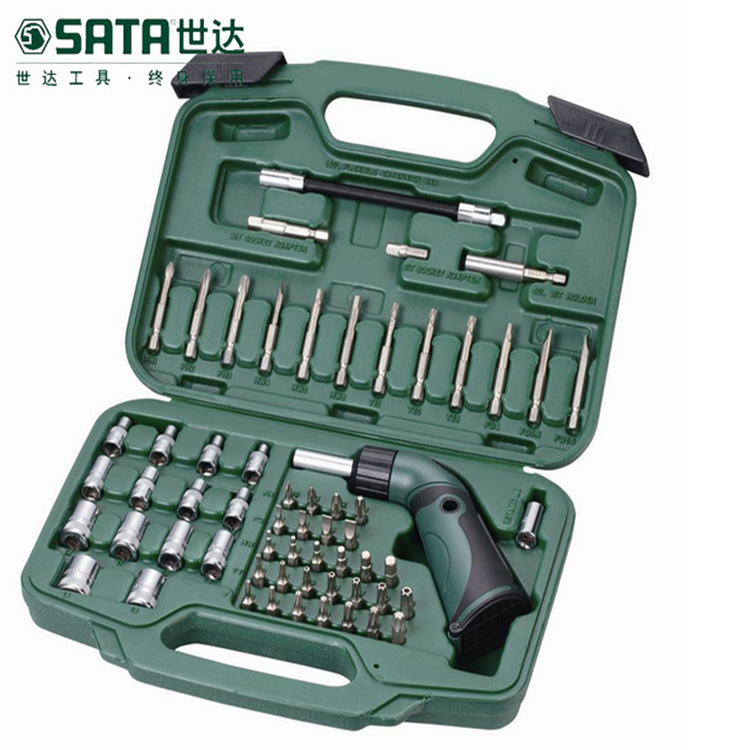 SATA世达工具 42件8MM系列旋具头组套 维修 套筒扳手 09327