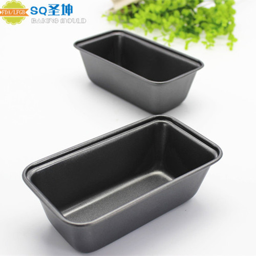 Factory direct sales rectangular brownie cake mold, small toast mold, toast box bread mold, non-stick chiffon mold