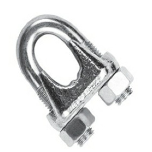 专业生产优质的玛钢铸造国标A型钢丝绳卡头 规格齐全