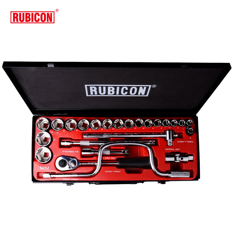RUBICON罗宾汉 RSS-024 套筒扳手组 机修工具组 24件套装