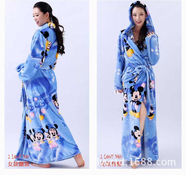 Peignoir flanelle longue - Ref 590921 Image 20