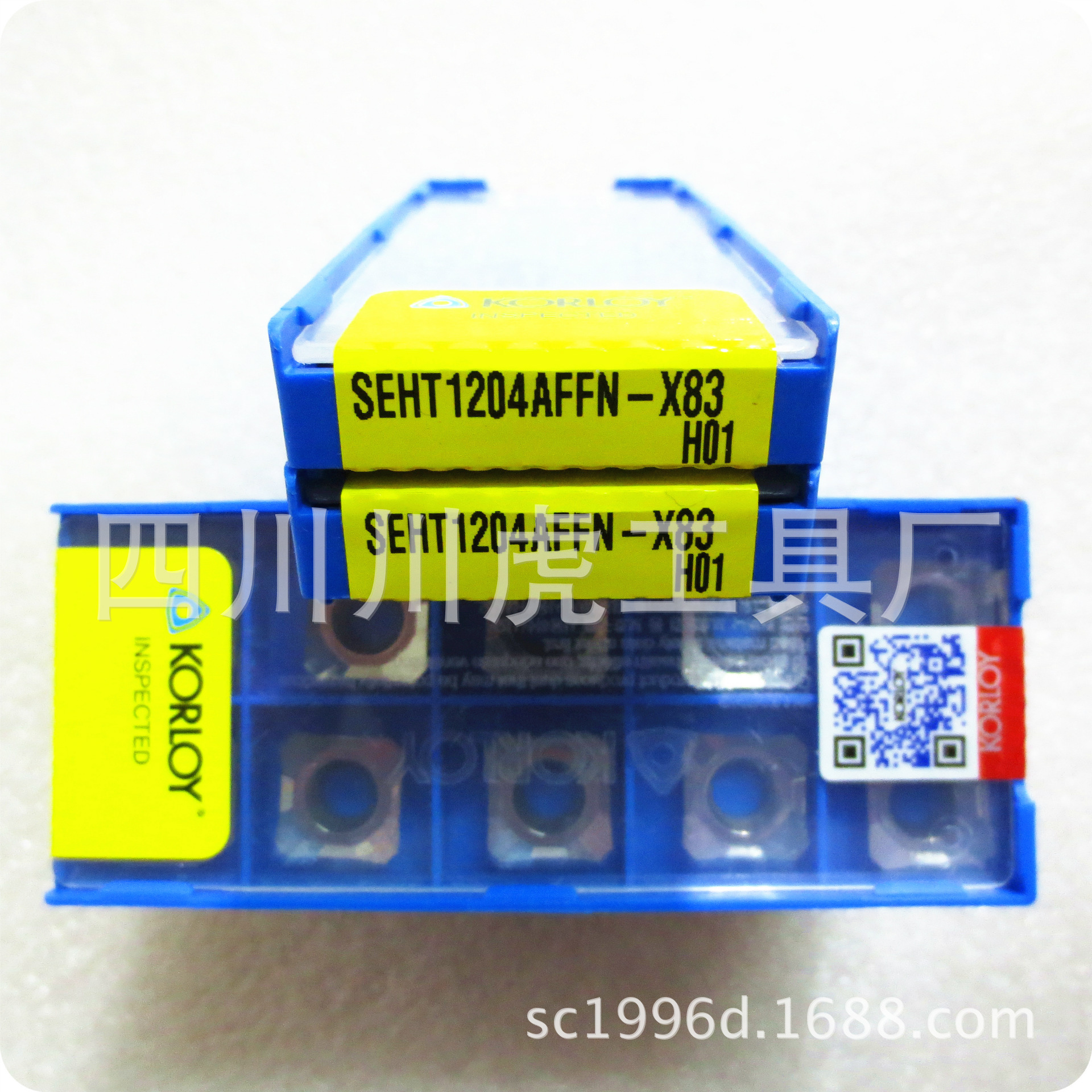 韩国克洛伊/Korloy铝合金铣刀片：SEHT1204AFFN-X83 H01