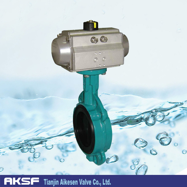 天津供应D671J气动全衬胶蝶阀