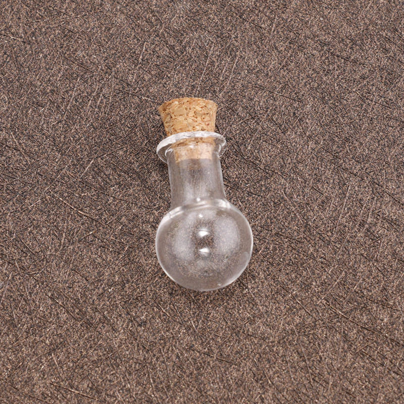 5g Weight Ornaments Jewelry Making Type 2.5-3CM Jewelry Making Size Drift bottle Classification 1 Piece Quantity Wooden plug, Glass Material Geometric Pattern Simple Style Style 1 Piece 2.5-3CM Wooden Plug Glass Geometric Drift Bottle 45