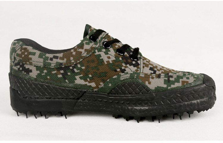 Bottes militaires en toile - porter - Ref 1399770 Image 14