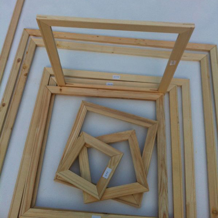 Factory supply 1.8x4.5cm paulownia Pine Fir picture frame frame inner frame wooden frame wooden strip