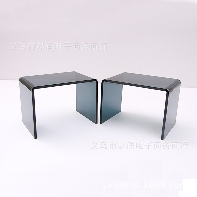 义乌亚克力制品厂定制批发 半透明磨砂亚克力资料海报广告展示架