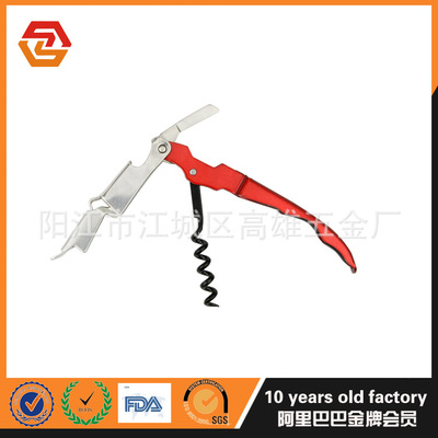 Corkcrew Spray paint multi-function Bottle opener a hippocampus red wine multi-function Bottle opener