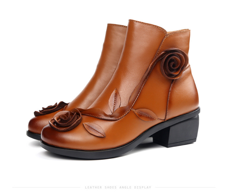 Bottes femme TRANQUILLEMENT en En cuir - Ref 3355123 Image 39