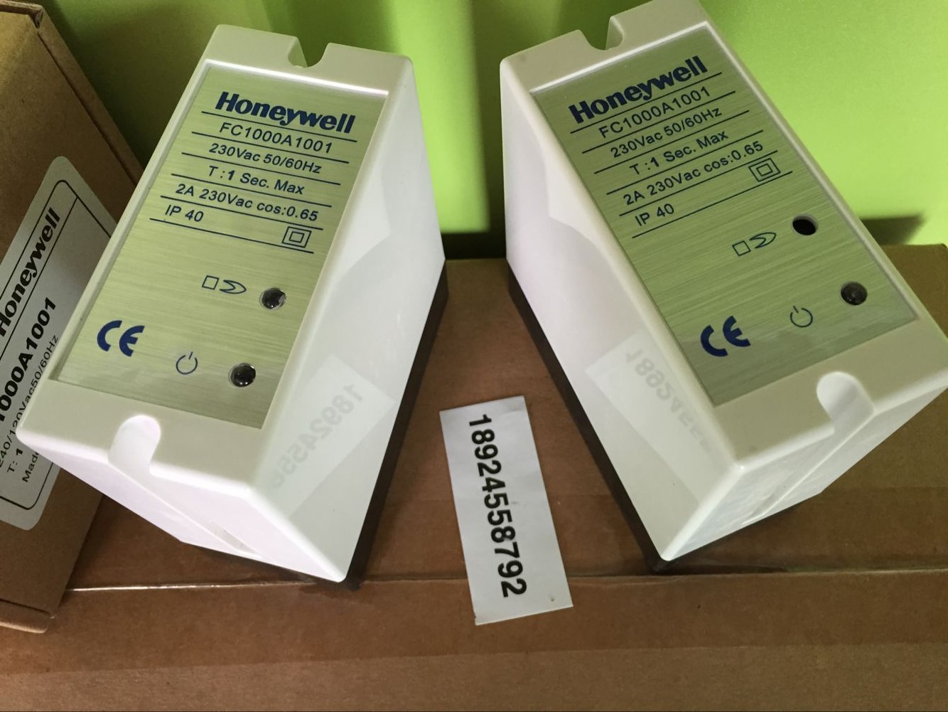 【Honeywell】 FC1000A1001燃烧控制器