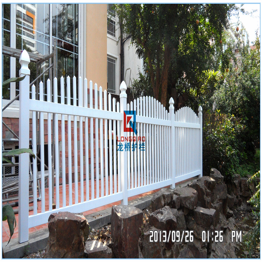 【龙桥护栏】温岭美式护栏 温岭美式pvc护栏 温岭别墅护栏