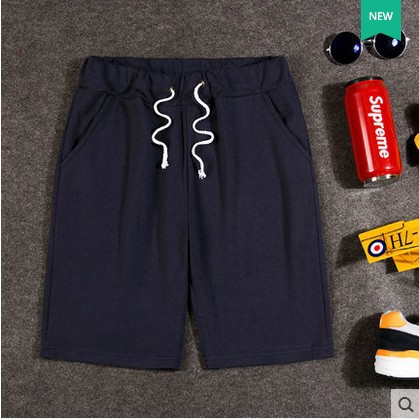 Foreign trade shorts summer Solid man shorts Five point pants Beach pants Casual pants Bodybuilding motion shorts Batch