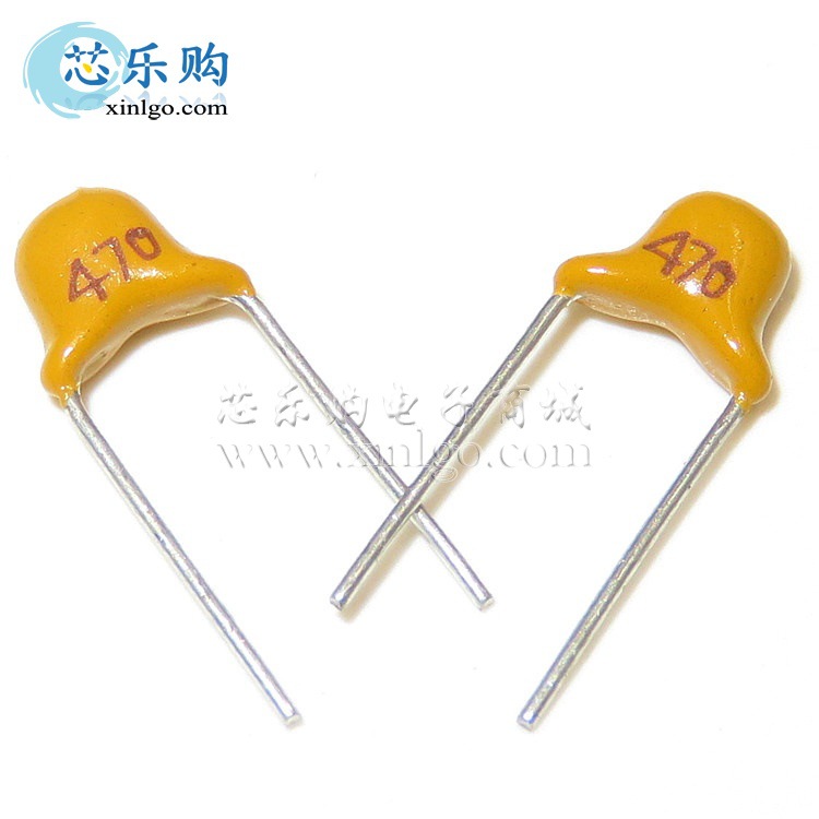 独石 470J 47PF 50V 间距5.08MM 独石电容