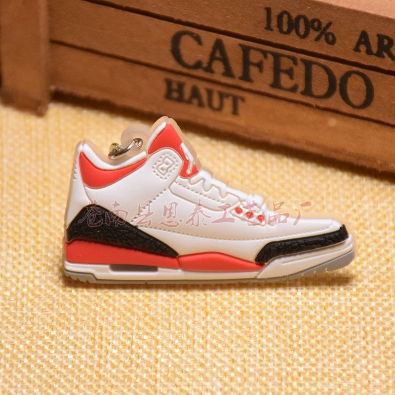 [Качественное подтверждение air jordan AJ3 3 ключодержатель]