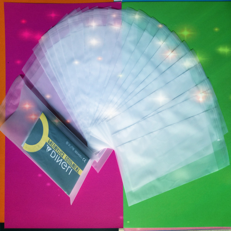 厂家直销cpe胶袋cpe磨砂袋自粘袋平口袋电子包装袋环保密封拉链