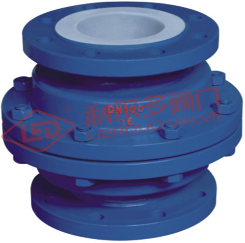 H42F46止回阀 衬氟止回阀 衬氟立式止回阀 H42F46