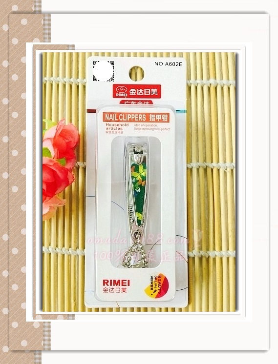 Japan-US trumpet Plastic surface nail clippers A602E Colorful lovely Nail cutters Gifts gift Goods