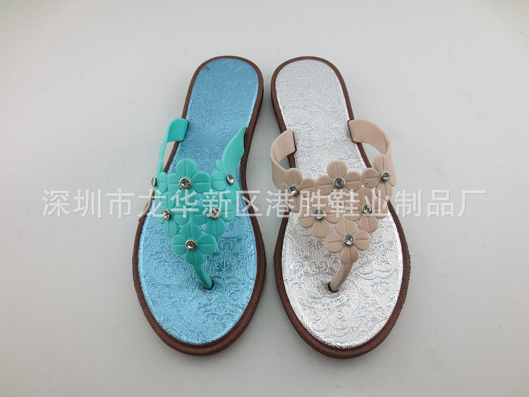 2016夏季新款拖鞋女 休閒耐磨人字拖 女士沙灘拖鞋廠傢直銷批發