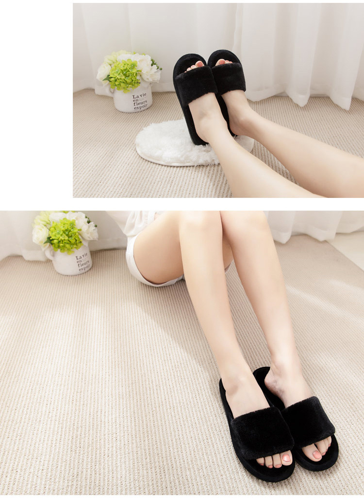 Pantoufles enfants en suède pour hiver - Ref 1012490 Image 28