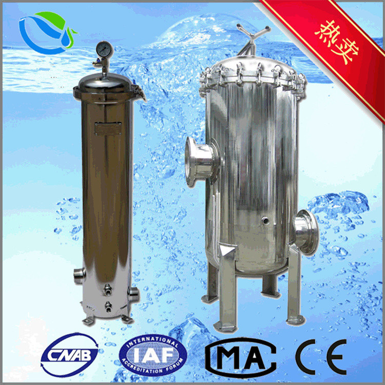 正品大流量304 316不锈钢精密保安过滤器自来水井水前置水处理