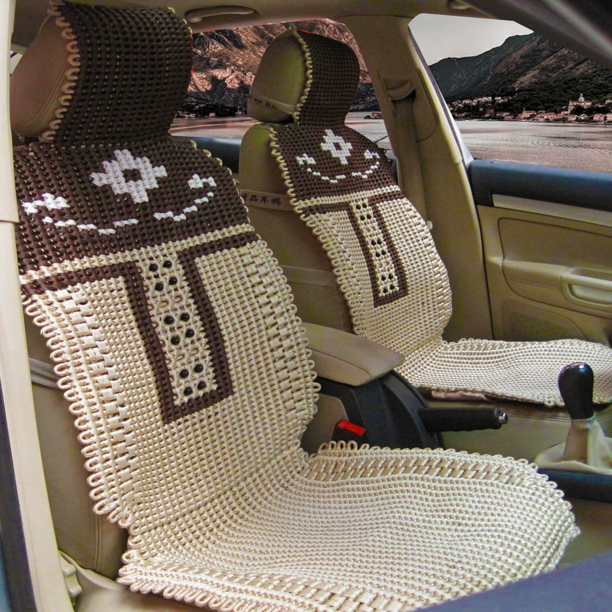 Летний ледяной шелк ручной работы Подушка сиденья автомобиля летний автомобиль Прохладный коврик Завод прямых продаж