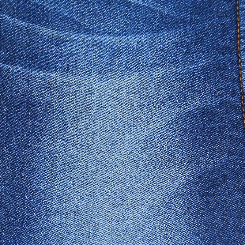 Elastic denim blue cotton cloth