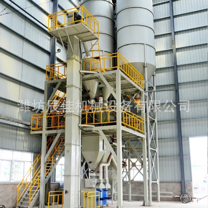30万吨预拌砂浆生产线干粉砂浆成套设备全自动预混砂浆设备厂家