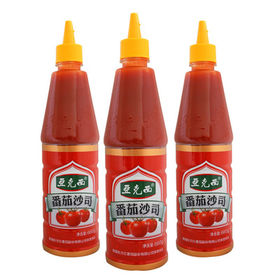 亞克西番茄沙司660g手抓餅商用醬料