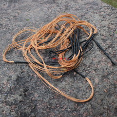 Recurve bow string competitive bow string straight pull bow recurve bow string entertainment archery equipment accessories string bow accessories
