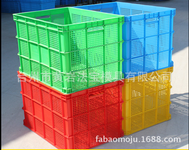 茶叶筐 周转箱 塑料筐 服装筐   蔬菜筐塑料模具专业定制