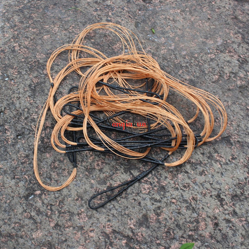 Recurve bow string competitive bow string straight pull bow recurve bow string entertainment archery equipment accessories string bow accessories