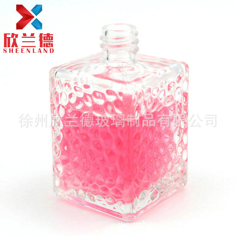 50ml 方形香薰瓶 千锤纹