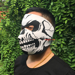 Military Enthusiast Outdoor Bicycle Mask CS Mask Head Cover Mask Motorcycle Riding Skull Head Field Combat Equipment Mask