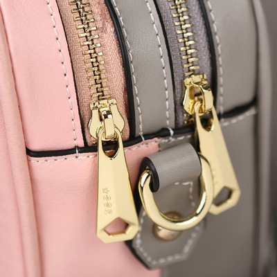 定做真皮女包 单肩斜挎链条小方包 厂家批发免费代理加盟