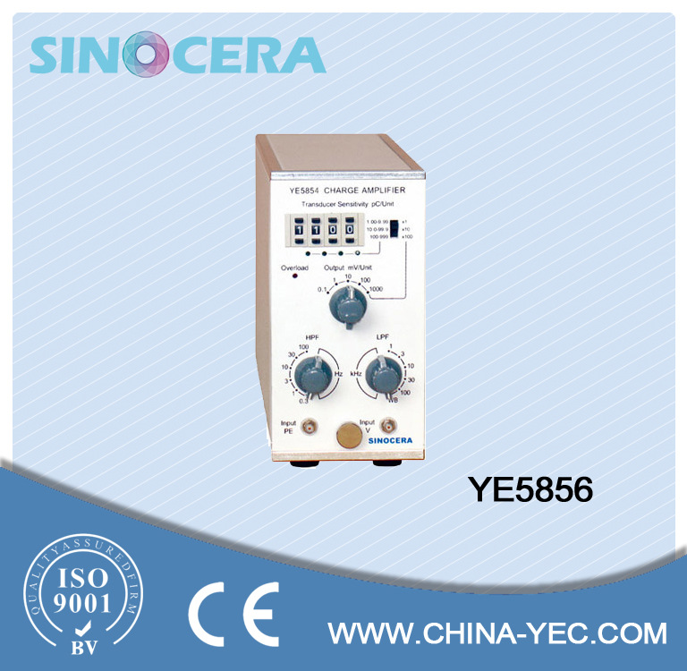 电荷放大器 YE5856宽频响电荷放大器 多通道电荷电压放大器