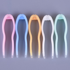 Upgraded version of practical contact lens tweezers, contact lens one-piece tweezers, clips, silicone tweezers