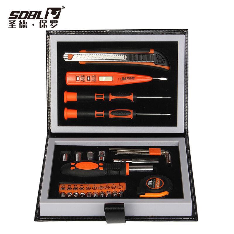 圣德保罗 31件套迷你工具组合 多用工具套装 工具箱SD-003