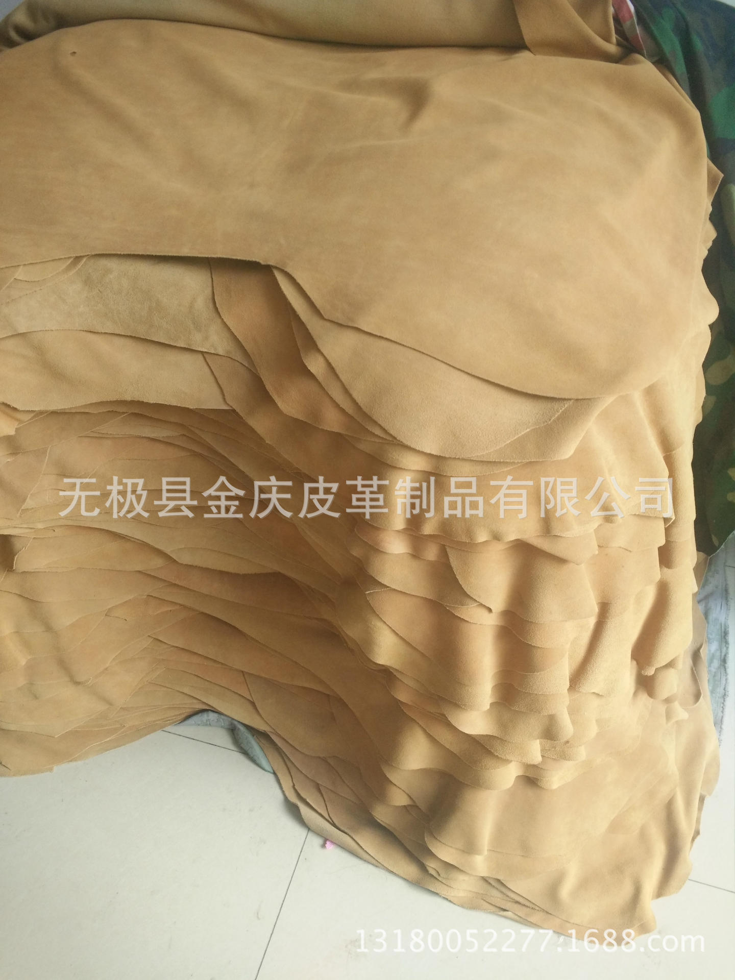 牛皮翻毛皮反绒黄牛皮绒面鞋底皮劳保鞋面皮