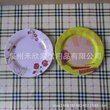 出口密胺彩盘 仿瓷美耐皿圆盘