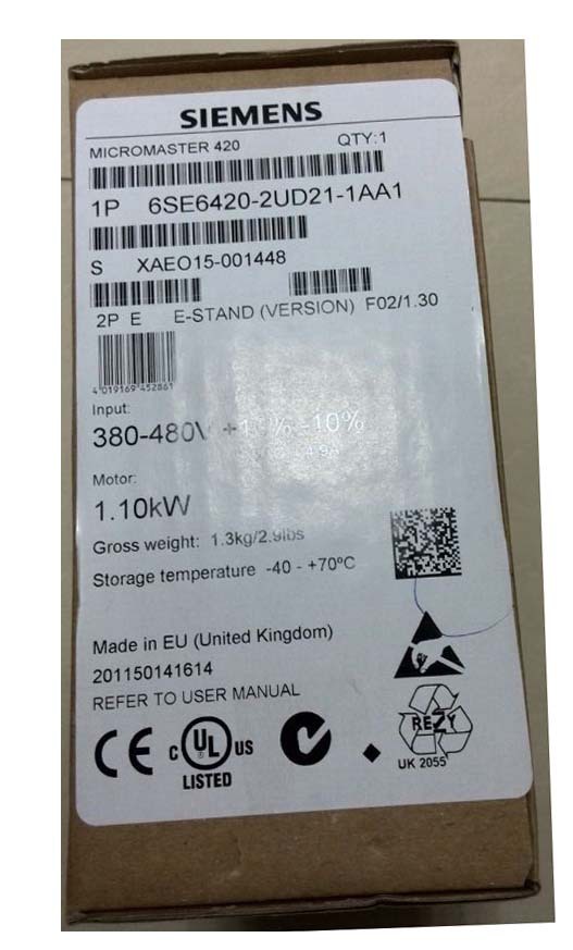 �����ӱ�Ƶ��6SE6420-2UD21-1AA1 MM420/380V/1.1KW�������˲���