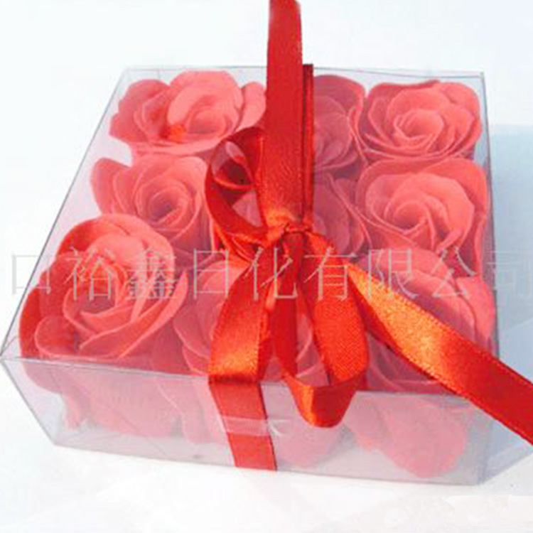 source Manufactor supply Boxed paper Soap Rose 3 Motif take a shower Bath Moderate foam Exquisite